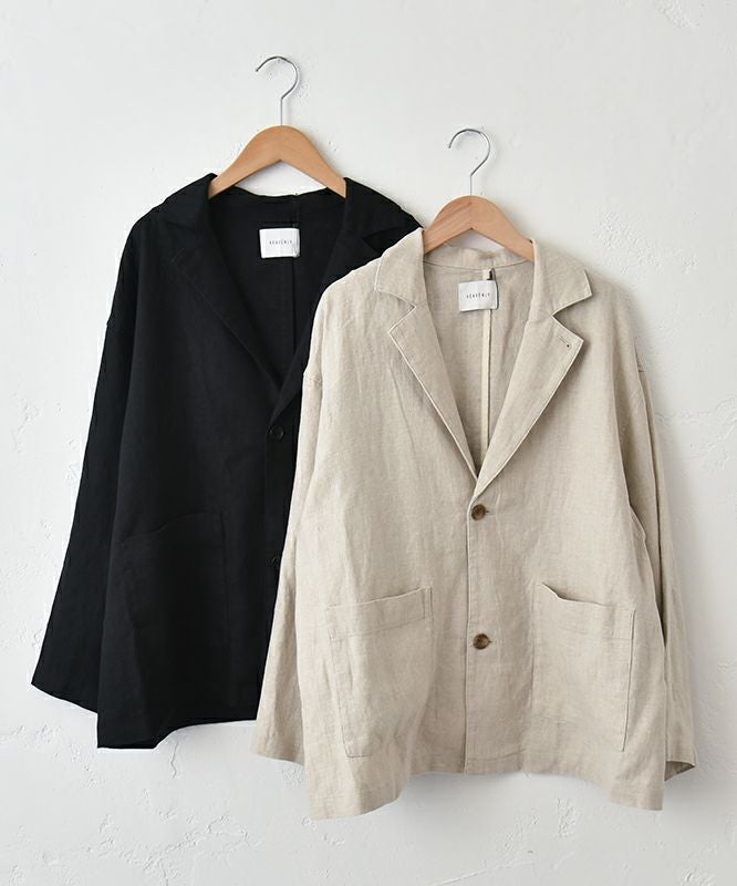  HEAVENLY｜Linen Tailored Jcket [[2549033]][C]