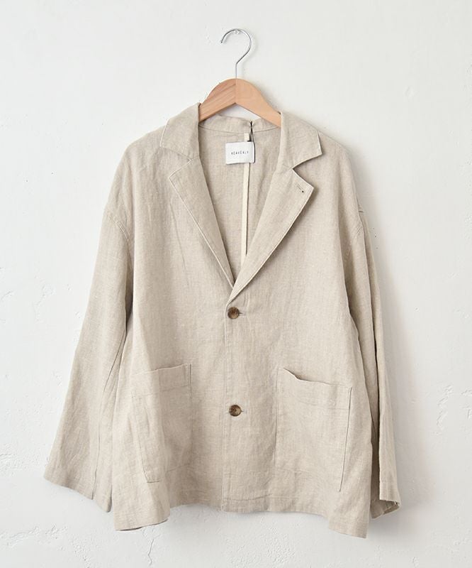  HEAVENLY｜Linen Tailored Jcket [[2549033]][C]