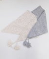HEAVENLY｜Knit Triangie Stole [[2549204]][C]