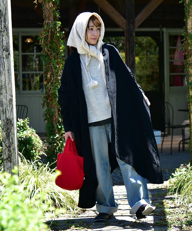 HEAVENLY｜Cotton Linen Wool Mix Knit Vest [[2549184]][C]