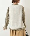 HEAVENLY｜Cotton Linen Wool Mix Knit Vest [[2549184]][C]