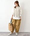 HEAVENLY｜Cotton Linen Wool Mix Knit Vest [[2549184]][C]