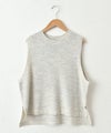 HEAVENLY｜Cotton Linen Wool Mix Knit Vest [[2549184]][C]