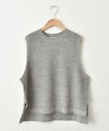 HEAVENLY｜Cotton Linen Wool Mix Knit Vest [[2549184]][C]