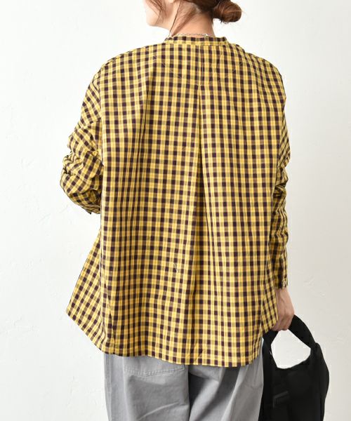 her.｜タータン カバーシャツ [[7254T-919]][C]