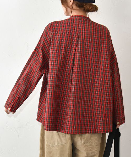 her.｜タータン カバーシャツ [[7254T-919]][C]