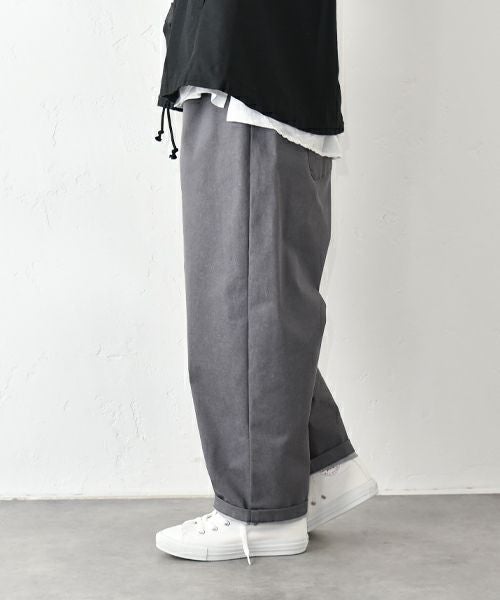 her.｜ストレッチ入テーパードパンツ [[7251P-003]][C]