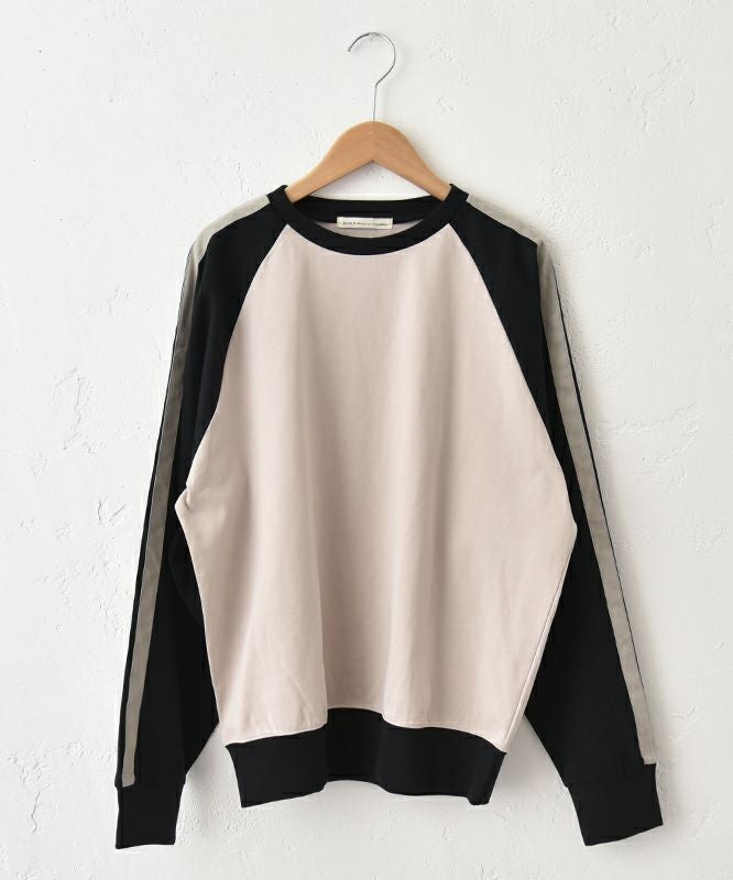 Gives a sense of fullment｜袖ラインプルオーバー [[853120]][C]