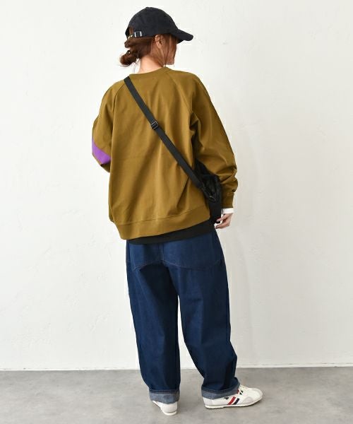 Gives a sense of fullment｜配色テープカーデ [[853121]][C]