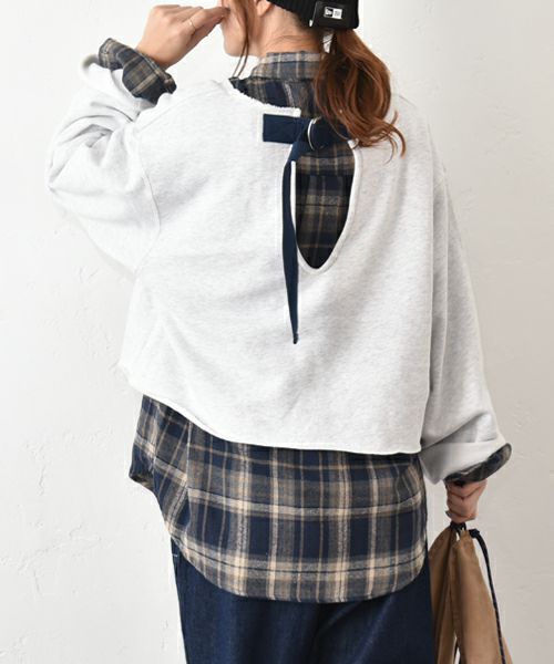 Gives a sense of fullment｜リメイクデザインプルオーバー [[853124]][C]