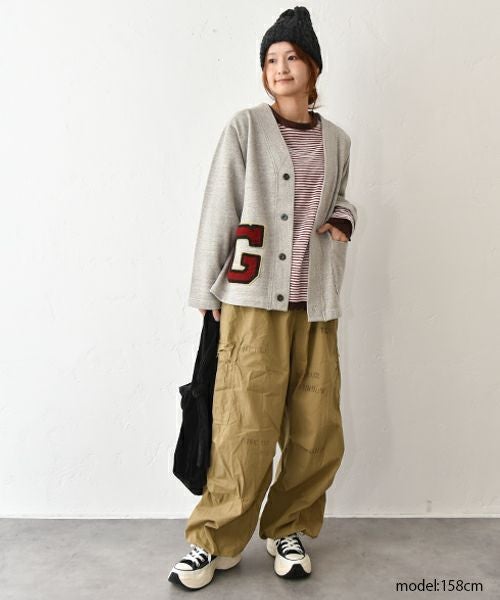 Gives a sense of fullment｜ボーダーレイヤードTee [[853309]][C]