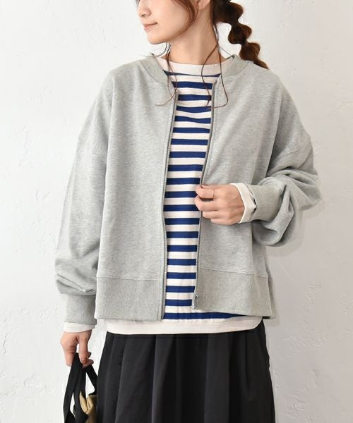 Gives a sense of fullment｜ジップカーデ [[853303]][C]