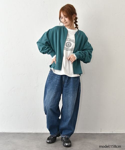 Gives a sense of fullment｜ジップカーデ [[853303]][C]