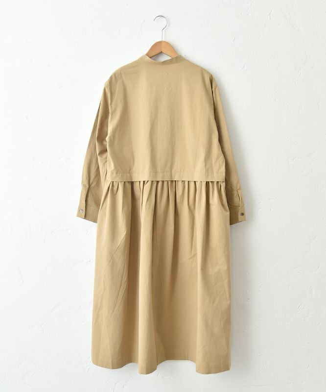 No18｜バックギャザーシャツアウター [[3524]][C]