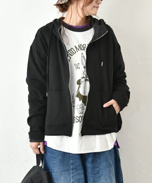 IN THE MARKET｜バックロゴジップパーカー [[C-2408]][C]