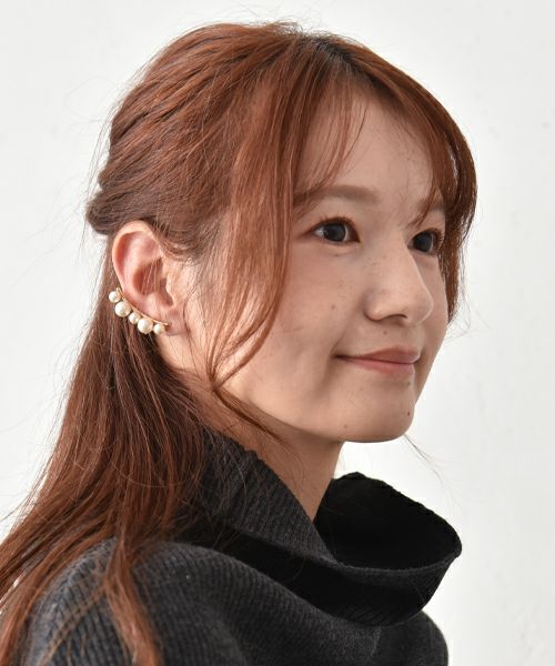 HUMS｜パールイヤーカフ [[Z250525]][C]