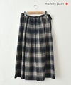  No18｜千鳥柄タックスカート [[H25015]][C]