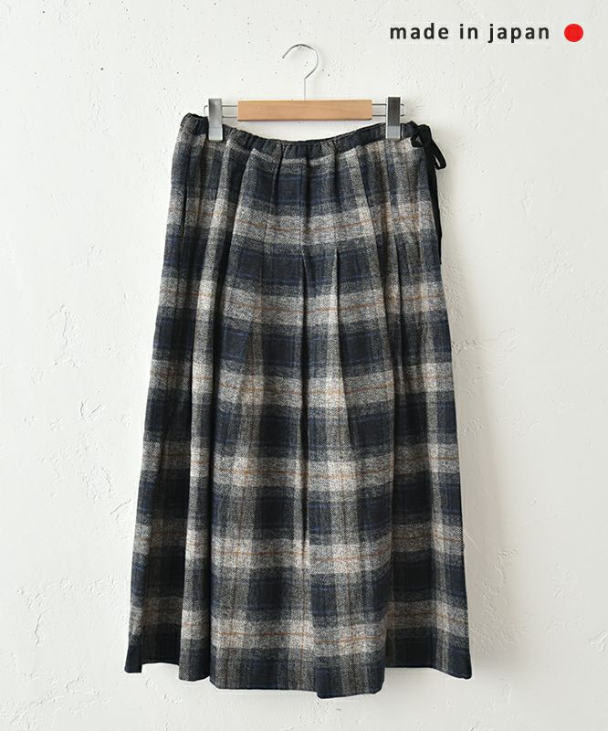  No18｜千鳥柄タックスカート [[H25015]][C]