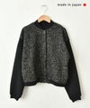 malla｜MIXツイードブルゾン [[mo63UB201]][C]