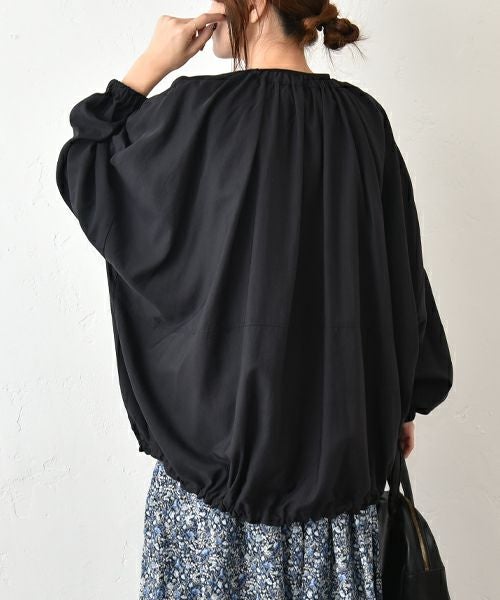 No18｜ギャザーネックワイドブルゾン [[15073]][C]