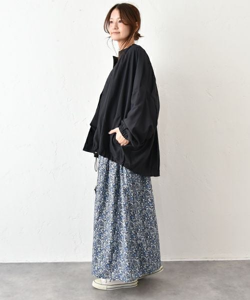 No18｜ギャザーネックワイドブルゾン [[15073]][C]