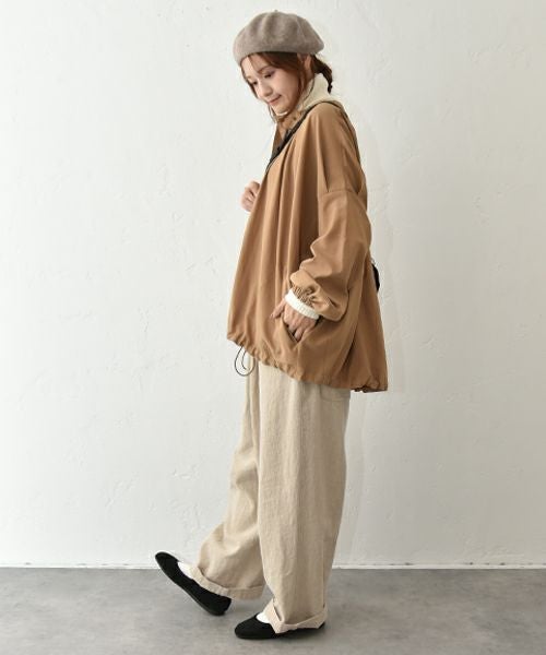 No18｜ギャザーネックワイドブルゾン [[15073]][C]