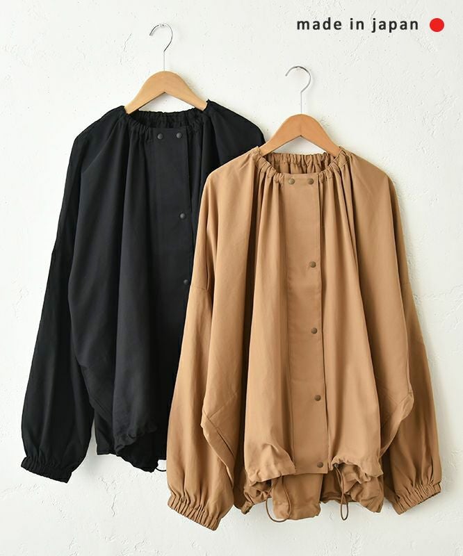 No18｜ギャザーネックワイドブルゾン [[15073]][C]