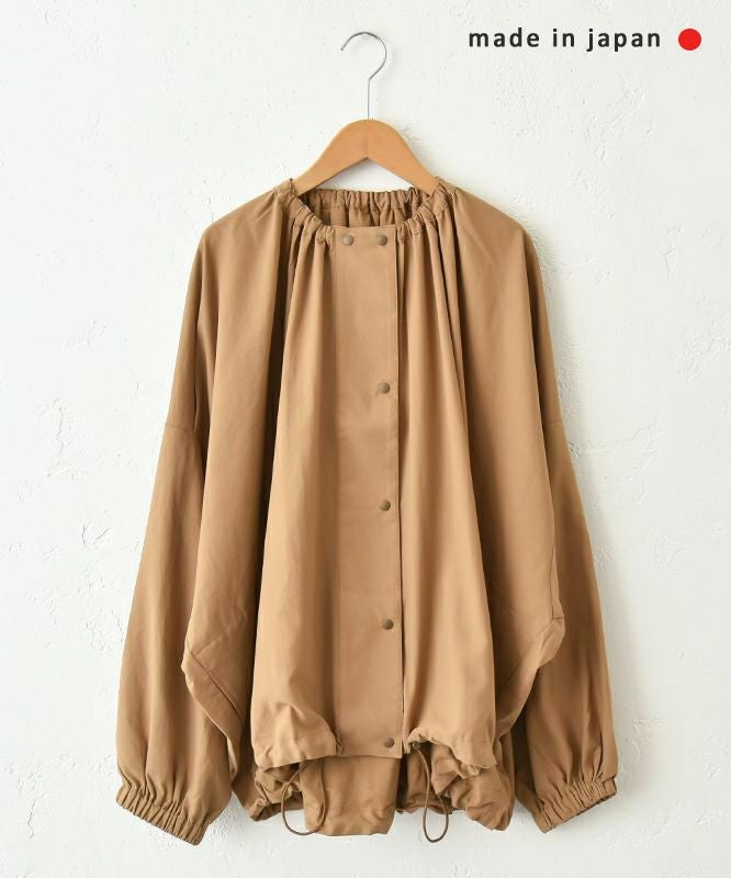 No18｜ギャザーネックワイドブルゾン [[15073]][C]