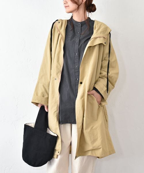 hagumu｜ミリタリー風ドルマンコート [[29165091]][C]