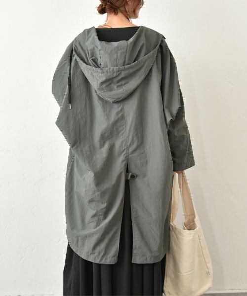 hagumu｜ミリタリー風ドルマンコート [[29165091]][C]