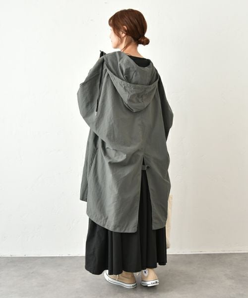hagumu｜ミリタリー風ドルマンコート [[29165091]][C]