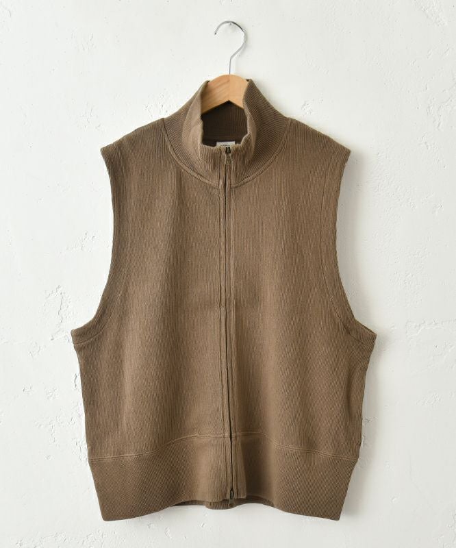 RNA｜ダブルジップカットリブニットソーベスト [[M2534]][C]
