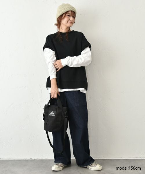 her.｜ロゴロンTee [[Wide Long Sleeve Tee/2025-2]][C]