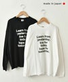 her.｜ロゴロンTee [[Wide Long Sleeve Tee/2025-2]][C]