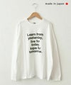 her.｜ロゴロンTee [[Wide Long Sleeve Tee/2025-2]][C]