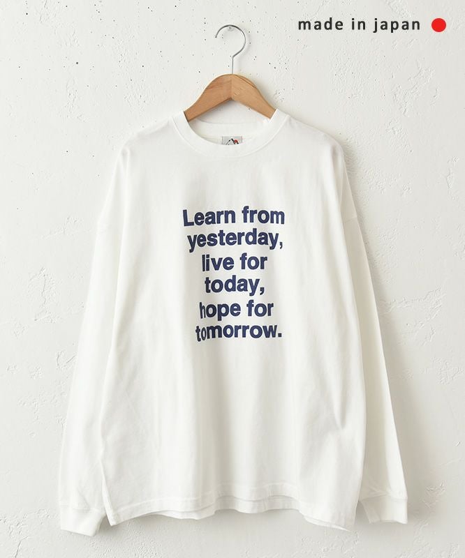 her.｜ロゴロンTee [[Wide Long Sleeve Tee/2025-2]][C]
