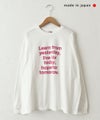 her.｜ロゴロンTee [[Wide Long Sleeve Tee/2025-2]][C]
