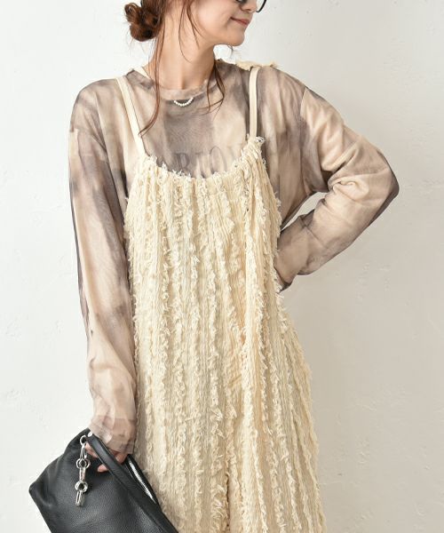 HUMS｜ニュアンス柄シアーインナー [[RNK-2594]][C]