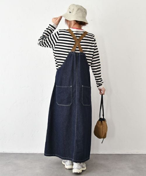 and quarter｜10分袖ボーダーカットソー [[MA-054]][C]