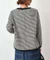 and quarter｜10分袖ボーダーカットソー [[MA-054]][C]
