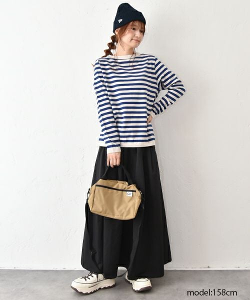 and quarter｜10分袖ボーダーカットソー [[MA-054]][C]