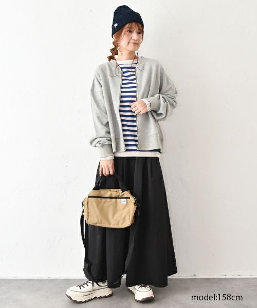 and quarter｜10分袖ボーダーカットソー [[MA-054]][C]