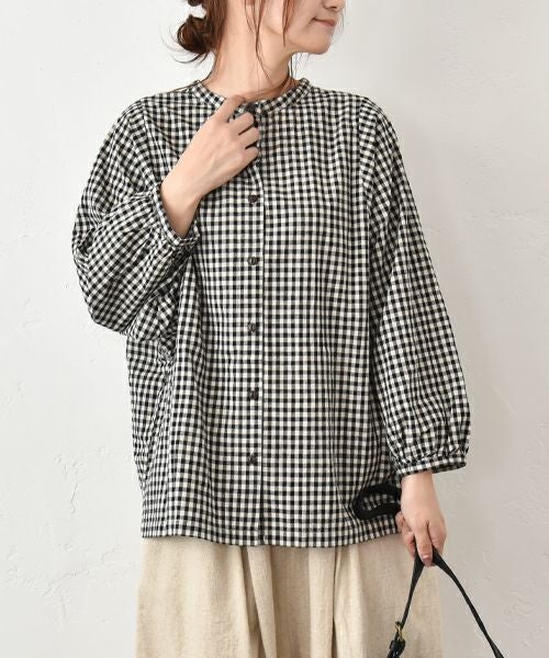 SUN VALLEY｜綿麻2wayプルオーバー [[SK6020255]][C]