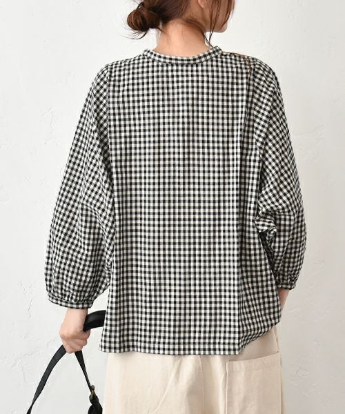 SUN VALLEY｜綿麻2wayプルオーバー [[SK6020255]][C]