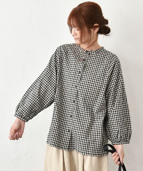 SUN VALLEY｜綿麻2wayプルオーバー [[SK6020255]][C]