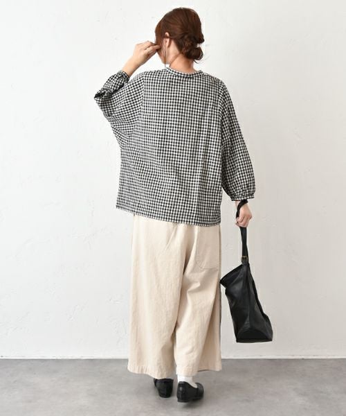 SUN VALLEY｜綿麻2wayプルオーバー [[SK6020255]][C]