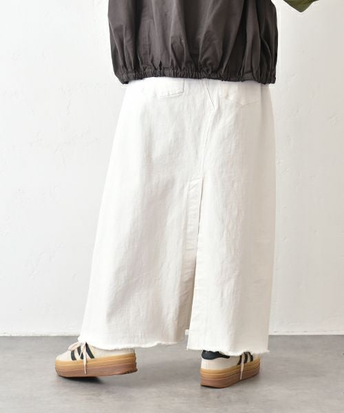 HUMS｜カットオフデニムスカート [[HUM-048]][C]