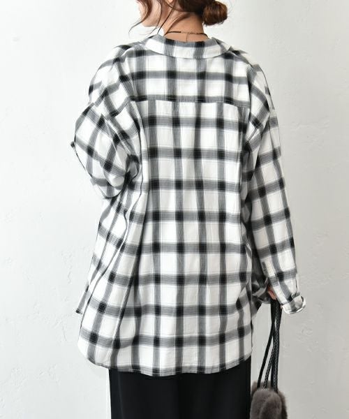  HUMS｜チェックシャツ [[C-5070]][C]