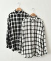  HUMS｜チェックシャツ [[C-5070]][C]
