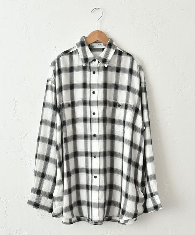  HUMS｜チェックシャツ [[C-5070]][C]